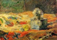 Gauguin, Paul - Flowers and Carpet